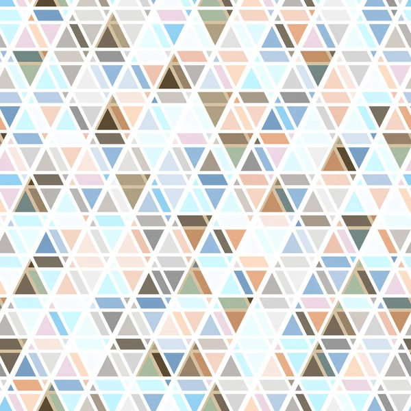 Polygonal rainbow mosaic background. Abstract low poly vector illustration. Triangular seamless pattern. Template geometric business design with triangle for poster, banner, card, flyer — Stockvektor