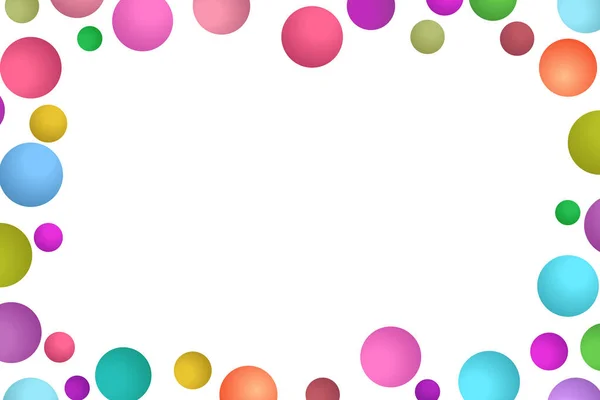 Fondo multicolor claro, textura vectorial colorida con círculos. Banner efecto Splash. Ilustración abstracta punteada con gotas borrosas de lluvia. Patrón para la página web, banner, cartel, tarjeta — Vector de stock