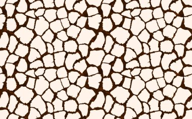 Soyut modern zürafa kusursuz desen. Hayvanlar modaya uygun arka plan. Baskı, kart, kartpostal, kumaş ve tekstil için renkli dekoratif vektör çizimi. Modern stilize cilt süsü