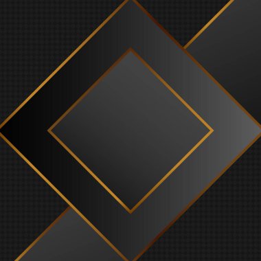 Soyut siyah ve altın arkaplan. Altın çizgiler. Lüks bir şekilde. Vektör geometrik desen kapak tasarımı, kitap tasarımı, poster, afiş, kapak, broşür, web sitesi.