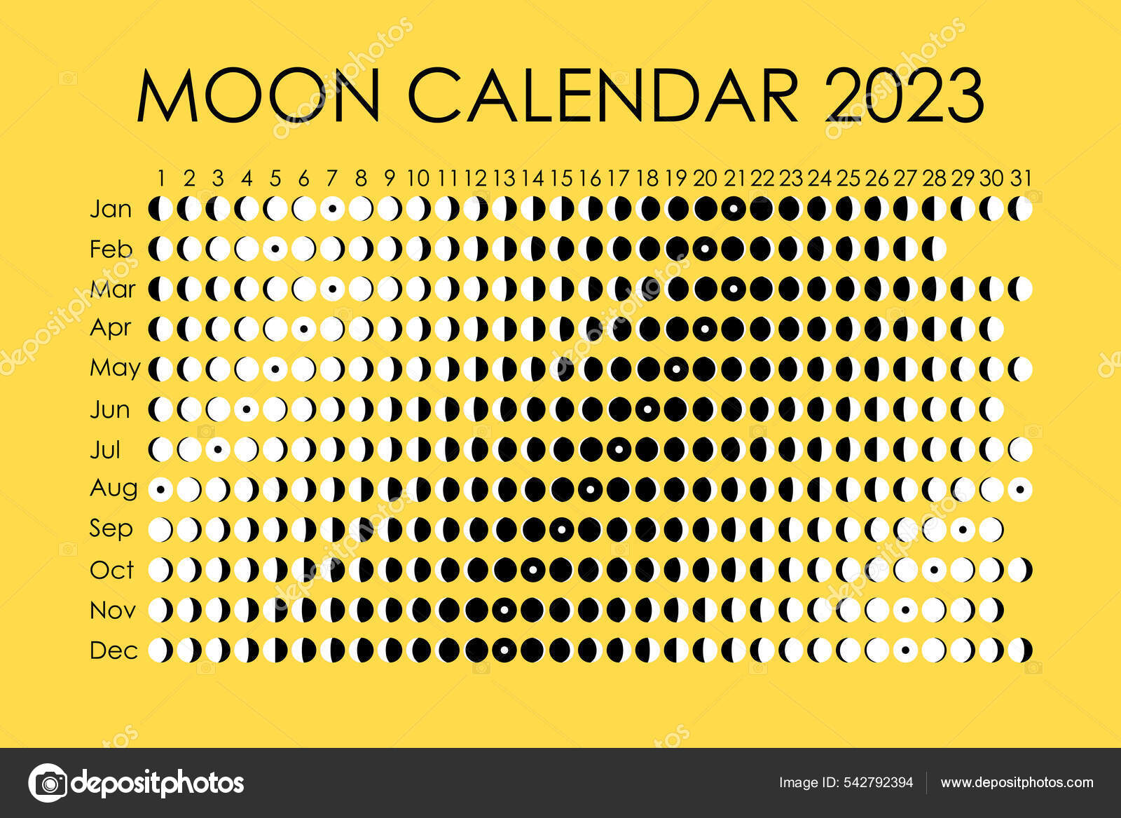 house calendar 2023