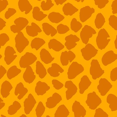 Soyut modern leopar pürüzsüz desen. Hayvanlar modaya uygun arka plan. Baskı, kart, kartpostal, kumaş ve tekstil için renk dekoratif vektör çizimi. Modern stilize cilt süsü