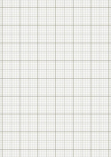 グラフ用紙だ。カラーライン付きの印刷可能なミリメートルグリッド紙。学校、技術工学ラインスケール測定のための幾何学的なパターン。現実的な裏地の紙のブランクサイズA4 ストックイラスト