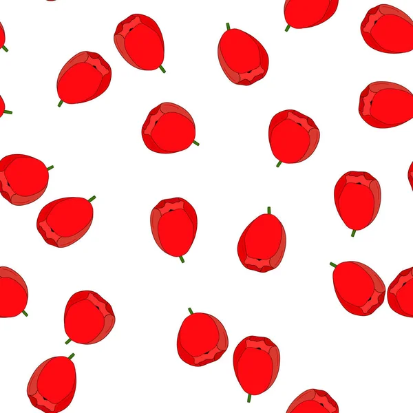 Άνοιξη Πολύχρωμο Διάνυσμα Εικονογράφηση Κόκκινες Τουλίπες Στυλ Καρτούν Σχεδιασμός Για — Διανυσματικό Αρχείο