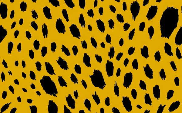 Abstract Modern Leopard Seamless Pattern Animals Trendy Background Color Decorative — 图库矢量图片