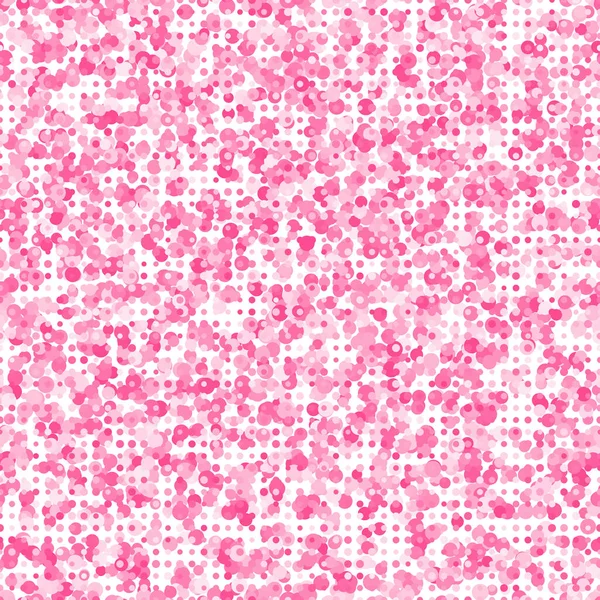 Абстрактний Фон Моди Полка Крапок Білий Безшовний Візерунок Рожевими Градієнтними — стоковий вектор