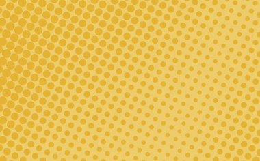 Pop Art yaratıcı konsept renkli çizgi roman dergisi kapağı. Puantiyeli bej arka plan. Çizgi film yarım ton retro modeli. Poster, kart, pankart için soyut noktalı tasarım