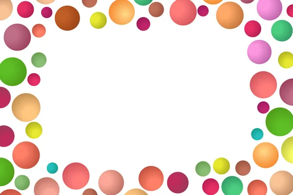 Fondo multicolor claro, textura vectorial colorida con círculos. Banner efecto Splash. Ilustración abstracta punteada con gotas borrosas de lluvia. Patrón para la página web, banner, cartel, tarjeta — Vector de stock