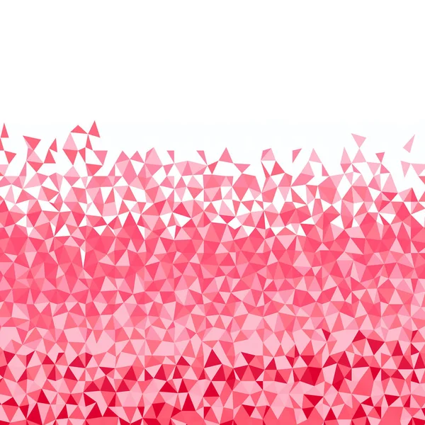 Poligonális rózsaszín mozaik háttér. Absztrakt alacsony poli vektor illusztráció. Háromszög alakú minta, másolás. Sablon geometrikus üzleti terv háromszög poszterhez, bannerhez, kártyához, szórólaphoz Jogdíjmentes Stock Vektorok