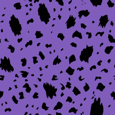 Soyut modern leopar pürüzsüz desen. Hayvanlar modaya uygun arka plan. Baskı, kart, kartpostal, kumaş ve tekstil için renk dekoratif vektör çizimi. Modern stilize cilt süsü