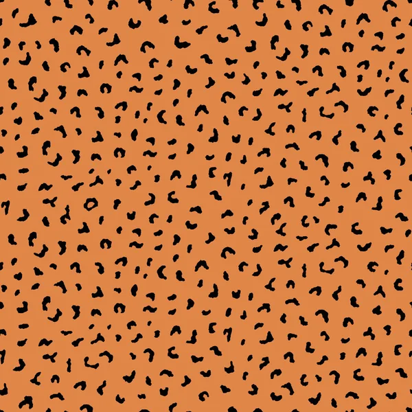 Padrão sem costura de leopardo moderno abstrato. Animais de fundo na moda. Ilustração de estoque de vetor decorativo de cor para impressão, cartão, cartão postal, tecido, têxtil. Ornamento moderno de pele estilizada — Vetor de Stock