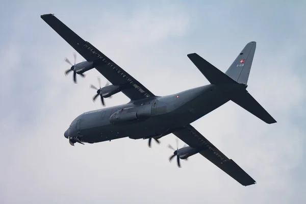 Volkel Netherlands June 2013 Military Transport Plane Air Base Air — Stock Photo, Image