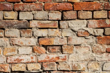 Tuğla duvar Taş soyut doku. Yüzey grunge arka planı. Kirli etki kalıbı. Malzeme geçmişi. Grafiksel kaynak.