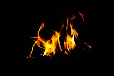 Ateş alevi dokusu. Yanan malzeme arka planı. Yanık izi. Alev ve meşale duvar kağıdı. Isı ve sis perdesi. Patlama ve sıcak arkaplan.