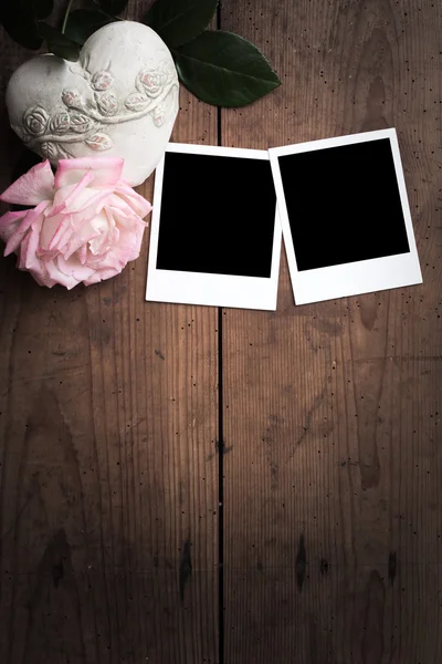 Vintage Polaroid photo frame — Stock Photo, Image