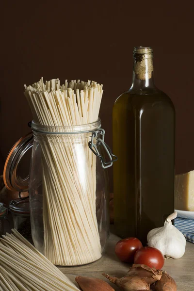 Szene con italien Ingredientes — Foto de Stock