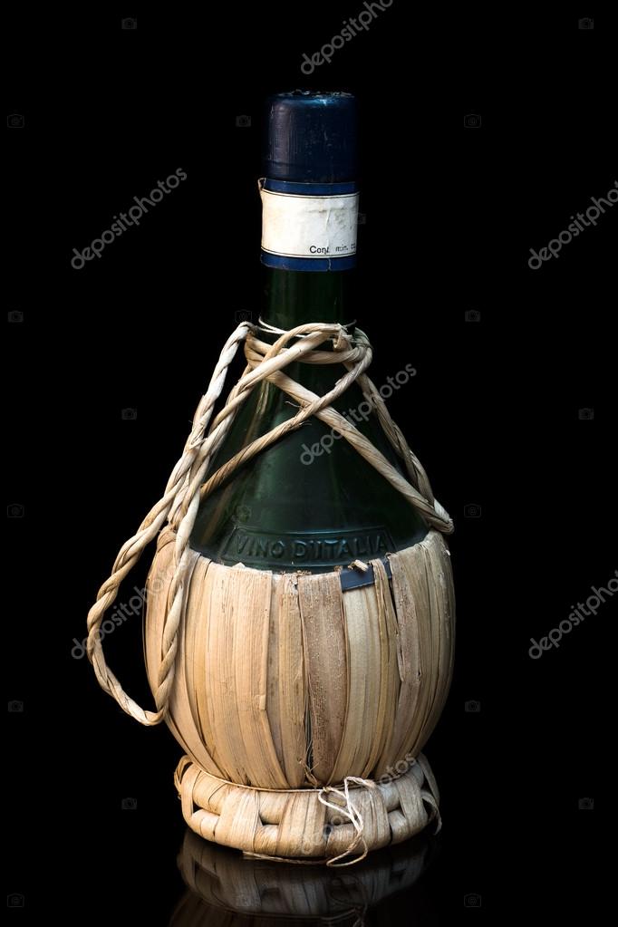 Old Italian wine bottle Stock Photo by ©Gutzemberg 29162933