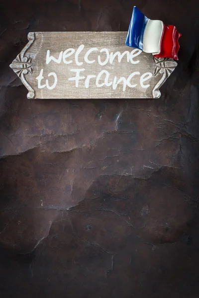 Bienvenido a Francia — Foto de Stock