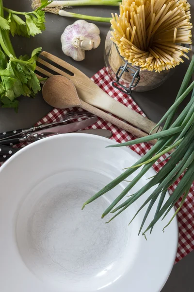 Italiaanse levensstijl - voorbereiding voor het koken — Stockfoto