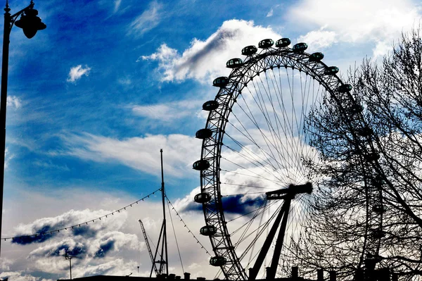 Лондонське око, Лондон — стокове фото