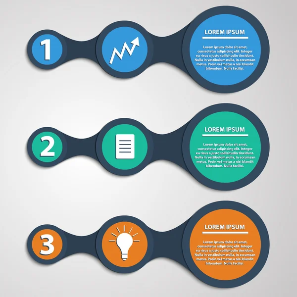 Elementos de la infografía — Vector de stock