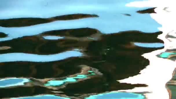 Reflexión del agua — Vídeos de Stock