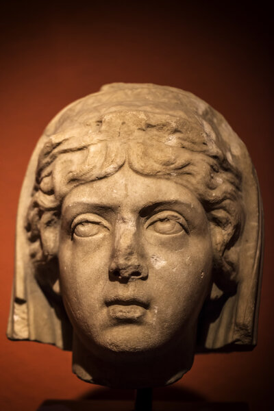 Ancient marble Face and Body Statue