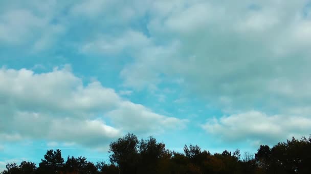 Σύννεφα μαλακό χρονική — Αρχείο Βίντεο