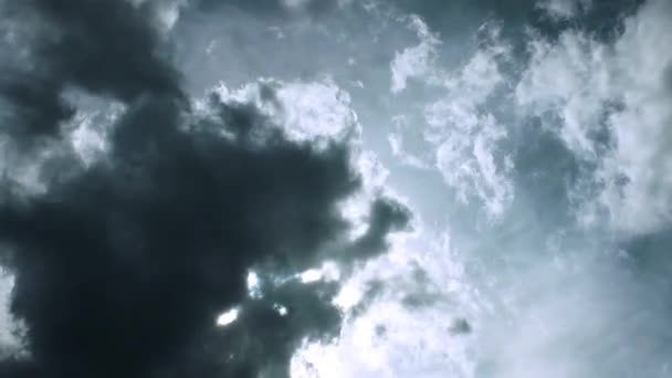 Donkere wolken time-lapse — Stockvideo