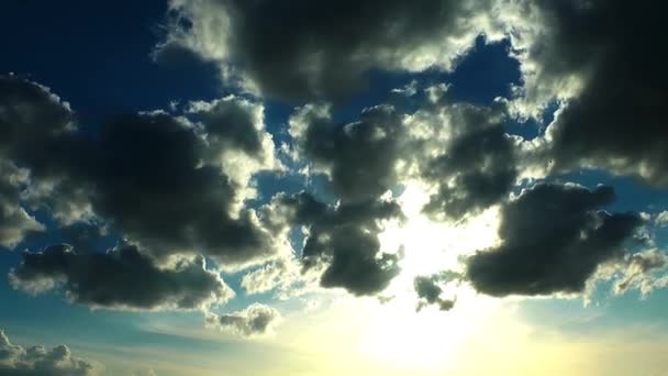 Nubes épicas Time Lapse — Vídeo de stock