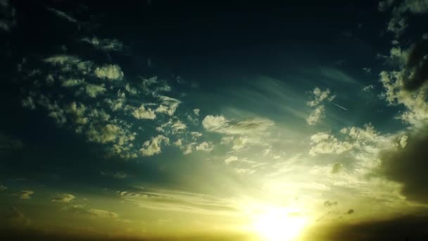 Nuages éternels rêveurs Time lapse — Video