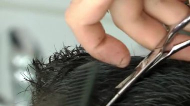 bir Kuaför kesim saç