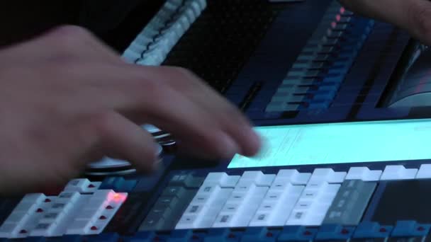 DJ music mixer — стокове відео