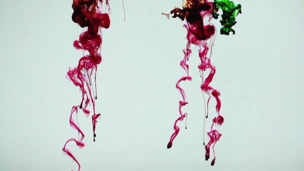 absztrakt színes tinta a víz alatti