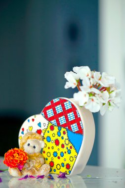 oyuncak ayı ve kalp