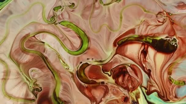 Soyut Grunge Sanat Mürekkebi Boya Patlaması Patlama Arkaplanı Renkli Psikedelik — Stok video