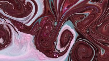 Soyut Grunge Sanat Mürekkebi Boya Patlaması Patlama Arkaplanı. Renkli Psikedelik Gıda Dönüşümü ve Sıvı Hareketi. Yumuşak Vibrant Kimyasal Tepkime.