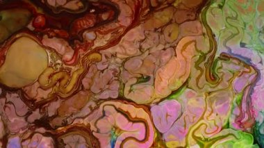 Soyut Su Boyası Difüzyon Patlama Sanatı. Organik suluboya boya, süt ve sabundan yapılmış. Süt ve sabun arasında kimyasal bir reaksiyon. Renkli gerçeküstü şekiller ortaya çıkıyor. Grunge Sanat Mürekkebi Gıda Boyası Patlama Arkaplanı Patlaması. 