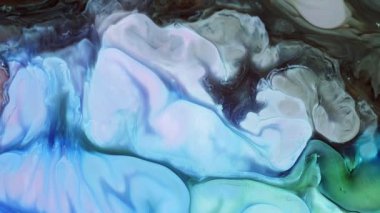 Soyut Su Boyası Difüzyon Patlama Sanatı. Organik suluboya boya, süt ve sabundan yapılmış. Süt ve sabun arasında kimyasal bir reaksiyon. Renkli gerçeküstü şekiller ortaya çıkıyor. Grunge Sanat Mürekkebi Gıda Boyası Patlama Arkaplanı Patlaması. 