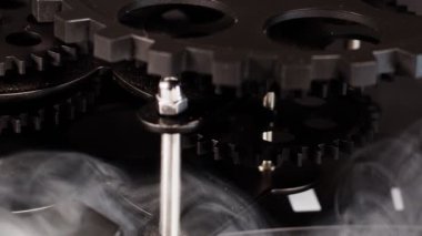 Retro Grunge Endüstriyel Tamirci Saatleri