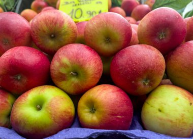 Lezzetli Organik ve Sağlıklı Kırmızı Meyve Elması 