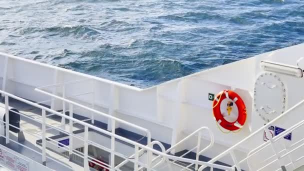 Sea View Ferryboat — Vídeos de Stock