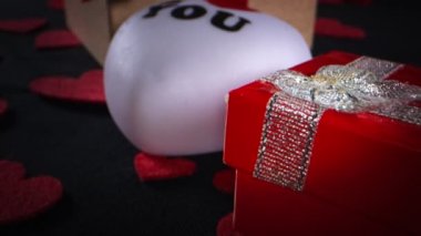 Valentines Day Gift Box and Wedding Ring