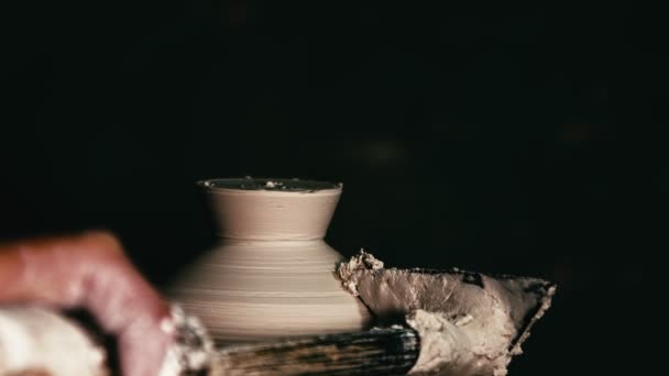 Working Ceramic Workshop — Stock Video