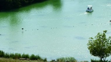 Pamukkale 'de Yeşil Göl ve Su Bisikleti