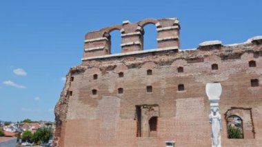 Red Hall Basilica Roman Historical Structure in the Ancient Greek World in Bergama Turkey