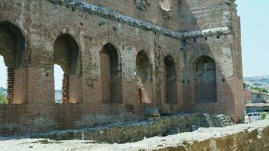 Red Hall Basilica Roman Historical Structure in the Ancient Greek World in Bergama Turkey