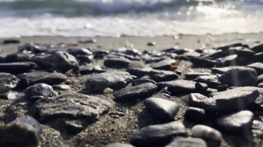 Sea Waves near the Seaside