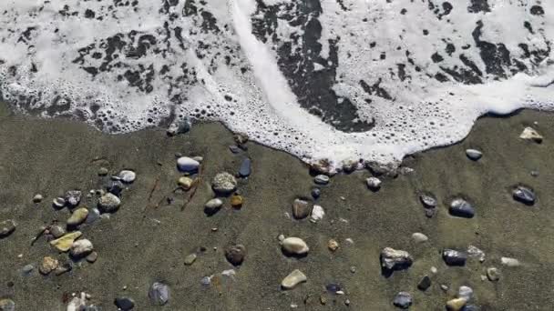 Морські Хвилі Біля Моря — стокове відео
