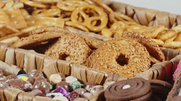 Snacks Mixtes Sucrés Salés — Video